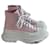 Alexander McQueen leather sneakers, couleur rose  ref.1354627