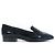 CHANEL - Schwarze Lackleder Slipper (Größe 39) - Ansicht 2