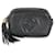 Gucci Piel de becerro granulada negra Small Soho Disco Negro Cuero  ref.1354828