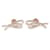 TIFFANY & CO. Diamond Bow Earrings in 18k Rose Gold 0.5 ctw Pink gold  ref.1354869
