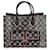 Louis Vuitton Black Monogram Canvas Fall For You Onthego MM Pink Cloth  ref.1354948