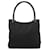 Tote PRADA Cabas Plastique Noir Tessuto  ref.1354962