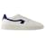 Dice Stripe Sneakers - Axel Arigato - Leather - White/Blue Pony-style calfskin  ref.1354986