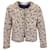 Etoile Isabel Marant Hustin Printed Quilted Jacket in Blue Cotton  ref.1355015