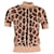 Dolce & Gabbana Top con cuello alto en cachemir con estampado animal Impresión de pitón Lana  ref.1355045