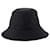 Tonal Bias Bucket Hat - Burberry - Synthetik - Schwarz Synthetisch  ref.1355058