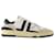 Clay Low Top Sneakers - Lanvin - Leather - White/Black Pony-style calfskin  ref.1355069