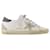 Baskets Super Star - Golden Goose Deluxe Brand - Cuir - Blanc Veau façon poulain  ref.1355110