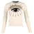 Kenzo Embroidered Sweater in Cream Wool White  ref.1355239