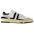 Clay Low Top Sneakers - Lanvin - Leather - White/Black Pony-style calfskin  ref.1355251