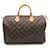 Louis Vuitton Speedy 35 Canvas Handbag M41524 in good condition Cloth  ref.1355256