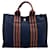 Hermès cabas Coton Bleu Marine  ref.1355677