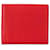 Bottega Veneta Red Leather Bifold Wallet Pony-style calfskin  ref.1355819