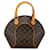 Ellipse Louis Vuitton Brown Monograma Elipse PM Castaño Cuero Lienzo  ref.1355829