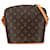 Louis Vuitton Brown Monogram Drouot Leather Cloth  ref.1355865