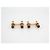 BOUTONS DE MANCHETTES BOUCHERON EN OR 18K 15GR 19 BATONNETS FAISCEAUX CUFFLINKS - vue 10