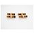 BOUTONS DE MANCHETTES BOUCHERON EN OR 18K 15GR 19 BATONNETS FAISCEAUX CUFFLINKS - vue 12
