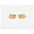 BOUTONS DE MANCHETTES BOUCHERON EN OR 18K 15GR 19 BATONNETS FAISCEAUX CUFFLINKS - vue 20