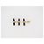 BOUTONS DE MANCHETTES BOUCHERON EN OR 18K 15GR 19 BATONNETS FAISCEAUX CUFFLINKS - vue 33