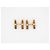 BOUTONS DE MANCHETTES BOUCHERON EN OR 18K 15GR 19 BATONNETS FAISCEAUX CUFFLINKS - vue 9