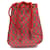 Hermès NEW LITTLE HERMES POUCH IN RED SILK COIN WALLET + SILK PURSE BOX  ref.1355945