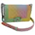 CHANEL Matelasse Boy Sac à bandoulière en chaîne Chanel Cuir Rainbow CC Auth 71579S  ref.1356058