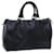 Louis Vuitton Epi Speedy 25 Sac à main Noir M43012 Auth LV 72393 Cuir  ref.1356070