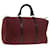 Christian Dior Trotter Canvas Boston Bag Red Auth 71554  ref.1356144