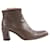 Free Lance Leather boots Brown  ref.1356193