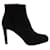 Sergio Rossi Suede boots Black Deerskin  ref.1356203