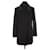 Tara Jarmon Wool coat Black  ref.1356214