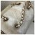 Zainetto Chanel Duma in tweed e pelle beige - vista 4