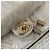 Zainetto Chanel Duma in tweed e pelle beige - vista 8