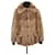 The Kooples Brown Coat Polyester  ref.1356550