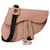 Saddle Bolsa de selim DIOR em couro rosa - 101852  ref.1356557