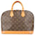 LOUIS VUITTON Monogram Canvas Alma PM Handbag M51130 Brown Leather  ref.1356597