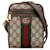 Borsa a tracolla Gucci GG Supreme Ophidia marrone Beige Pelle Tela Vitello simile a un vitello Panno  ref.1356890