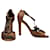 Gucci High heels Braun Python  ref.1356992