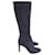 Jimmy Choo Tempe 85 Knee Boots in Grey Suede   ref.1357011