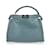 Fendi Peekaboo Handbag in Blue Leather  ref.1357023