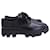 Sapatos Prada Rocksand Derby em couro preto  ref.1357042