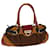 Salvatore Ferragamo Gancini Shoulder Bag Leather Orange Auth 72959  ref.1357154