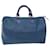 Louis Vuitton Epi Speedy 35 Hand Bag Toledo Blue M42995 LV Auth 72396 Leather  ref.1357229