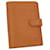 LOUIS VUITTON Epi Agenda PM Day Planner Cover Orange Mandarin R2005H Auth 72122 Leather  ref.1357230