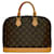 Louis Vuitton Alma Brown Cloth  ref.1358474