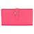 Béarn Hermès Bearn Pink Leder  ref.1358690