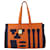 Hermès HERMES Petit H Orange Leder  ref.1359210