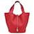 Hermès Picotin Red Leather  ref.1359440
