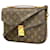Louis Vuitton Pochette Metis Marrom Lona  ref.1359672