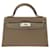 Hermès hermes kelly Cuir Gris  ref.1359890